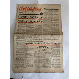 Arijský boj, ročník IV., číslo 30/1943 - Ústřední list protižidovské ligy [časopis kolaborantů, nacismus, antisemitismus, protižidovské, Židé]