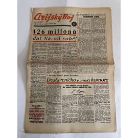 Arijský boj, ročník IV., číslo 45/1943 - Ústřední list protižidovské ligy [časopis kolaborantů, nacismus, antisemitismus, protižidovské, Židé]