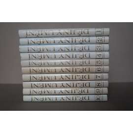 DĚJINY UMĚNÍ -KOMPLET 10 svazků- PIJOAN [architektura sochařství malba, sochy stavby obrazy; pravěk, starověk, antika - Egypt, antické Řecko a Řím; byzantské umění, románský sloh, gotika renesance baroko, klasicismus, historismy]