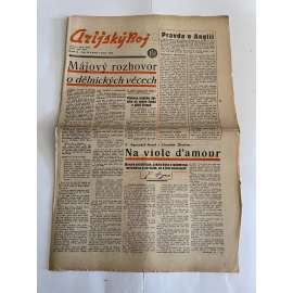 Arijský boj, ročník IV., číslo 13/1943 - Ústřední list protižidovské ligy [časopis kolaborantů, nacismus, antisemitismus, protižidovské, Židé]