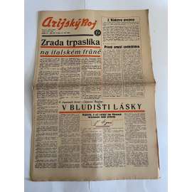 Arijský boj, ročník IV., číslo 38/1943 - Ústřední list protižidovské ligy [časopis kolaborantů, nacismus, antisemitismus, protižidovské, Židé]