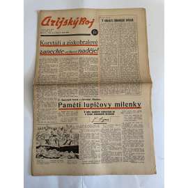Arijský boj, ročník IV., číslo 34/1943 - Ústřední list protižidovské ligy [časopis kolaborantů, nacismus, antisemitismus, protižidovské, Židé]
