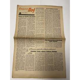 Arijský boj, ročník V., číslo 52/1944 - Ústřední list protižidovské ligy [časopis kolaborantů, nacismus, antisemitismus, protižidovské, Židé]