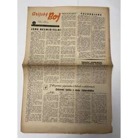 Arijský boj, ročník V., číslo 51/1944 - Ústřední list protižidovské ligy [časopis kolaborantů, nacismus, antisemitismus, protižidovské, Židé]