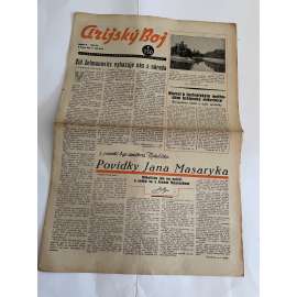 Arijský boj, ročník V., číslo 37/1944 - Ústřední list protižidovské ligy [časopis kolaborantů, nacismus, antisemitismus, protižidovské, Židé]