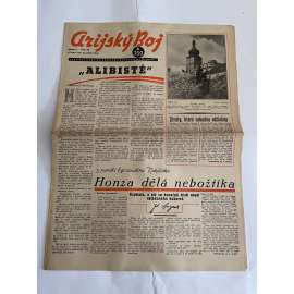 Arijský boj, ročník V., číslo 20/1944 - Ústřední list protižidovské ligy [časopis kolaborantů, nacismus, antisemitismus, protižidovské, Židé]