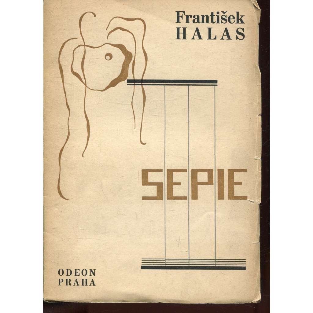 Sepie (1927) I. vydání (typo Karel Teige, obálka Vít Obrtel, edice Odeon)