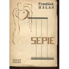 Sepie (1927) I. vydání (typo Karel Teige, obálka Vít Obrtel, edice Odeon)