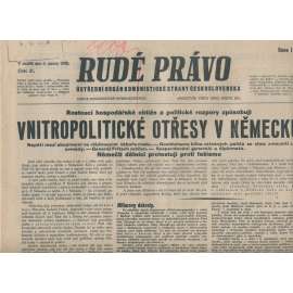 Rudé právo (6.2.1938) - 1. republika, staré noviny