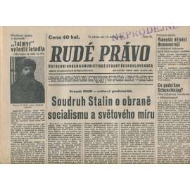 Rudé právo (16.2.1938) - 1. republika, staré noviny