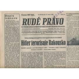 Rudé právo (17.2.1938) - 1. republika, staré noviny