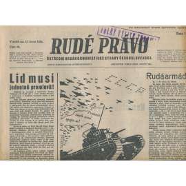 Rudé právo (27.2.1938) - 1. republika, staré noviny
