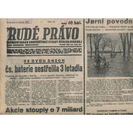 Rudé právo (4.3.1937) - 1. republika, staré noviny