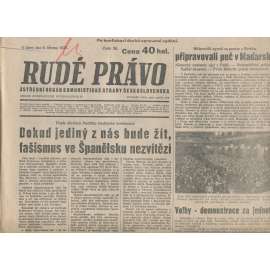Rudé právo (9.3.1937) - 1. republika, staré noviny