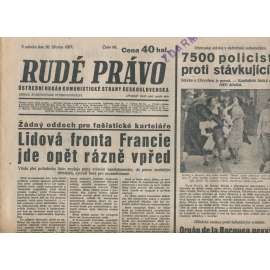 Rudé právo (20.3.1937) - 1. republika, staré noviny