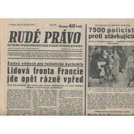Rudé právo (20.3.1937) - 1. republika, staré noviny
