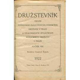 Družstevník, ročník XIV./1922 (družstvo, družstva)