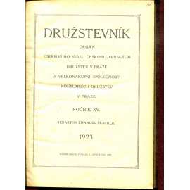 Družstevník, ročník XV./1923 (družstvo, družstva)