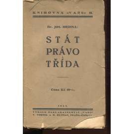 Stát, právo a třída