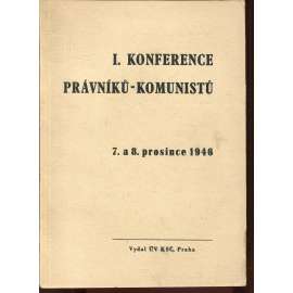 I. konference právníků – komunistů