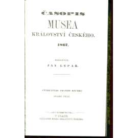 Časopis Musea království Českého 1867