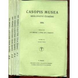 Časopis Musea království Českého, ročník XC., svazek I.-IV./1916