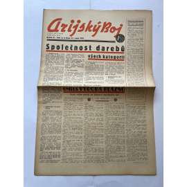 Arijský boj, ročník III., číslo 33/1942 - Ústřední list protižidovské ligy [časopis kolaborantů, nacismus, antisemitismus, protižidovské, Židé]