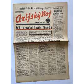 Arijský boj, ročník III., číslo 11/1942 - Ústřední list protižidovské ligy [časopis kolaborantů, nacismus, antisemitismus, protižidovské, Židé]