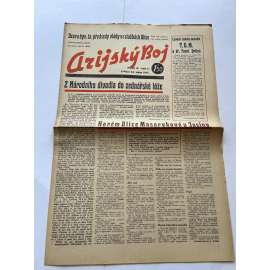 Arijský boj, ročník III., číslo 4/1942 - Ústřední list protižidovské ligy [časopis kolaborantů, nacismus, antisemitismus, protižidovské, Židé]