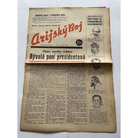Arijský boj, ročník II., číslo 46/1941 - Ústřední list protižidovské ligy [časopis kolaborantů, nacismus, antisemitismus, protižidovské, Židé]