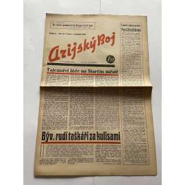 Arijský boj, ročník II., číslo 43/1941 - Ústřední list protižidovské ligy [časopis kolaborantů, nacismus, antisemitismus, protižidovské, Židé]