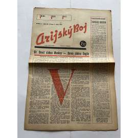 Arijský boj, ročník II., číslo 30/1941 - Ústřední list protižidovské ligy [časopis kolaborantů, nacismus, antisemitismus, protižidovské, Židé]