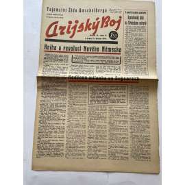 Arijský boj, ročník III., číslo 11/1942 - Ústřední list protižidovské ligy [časopis kolaborantů, nacismus, antisemitismus, protižidovské, Židé]