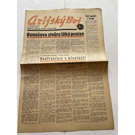 Arijský boj, ročník III., číslo 48/1942 - Ústřední list protižidovské ligy [časopis kolaborantů, nacismus, antisemitismus, protižidovské, Židé]