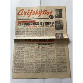 Arijský boj, ročník IV., číslo 5/1943 - Ústřední list protižidovské ligy [časopis kolaborantů, nacismus, antisemitismus, protižidovské, Židé]