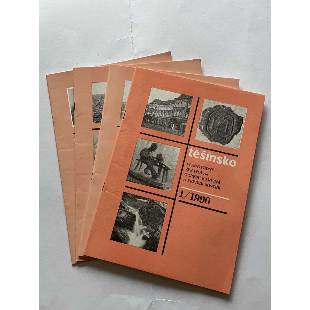 Těšínsko 1-4/1990 - Vlastivědný zpravodaj okresů Karviná a Frýdek Místek (Český Těšín)
