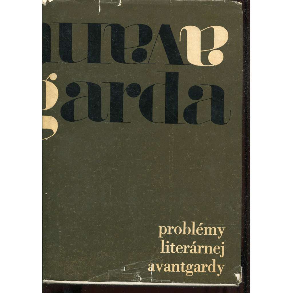 Problémy literárnej avantgardy (text slovensky)
