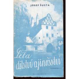 Léta dětství a jinošství