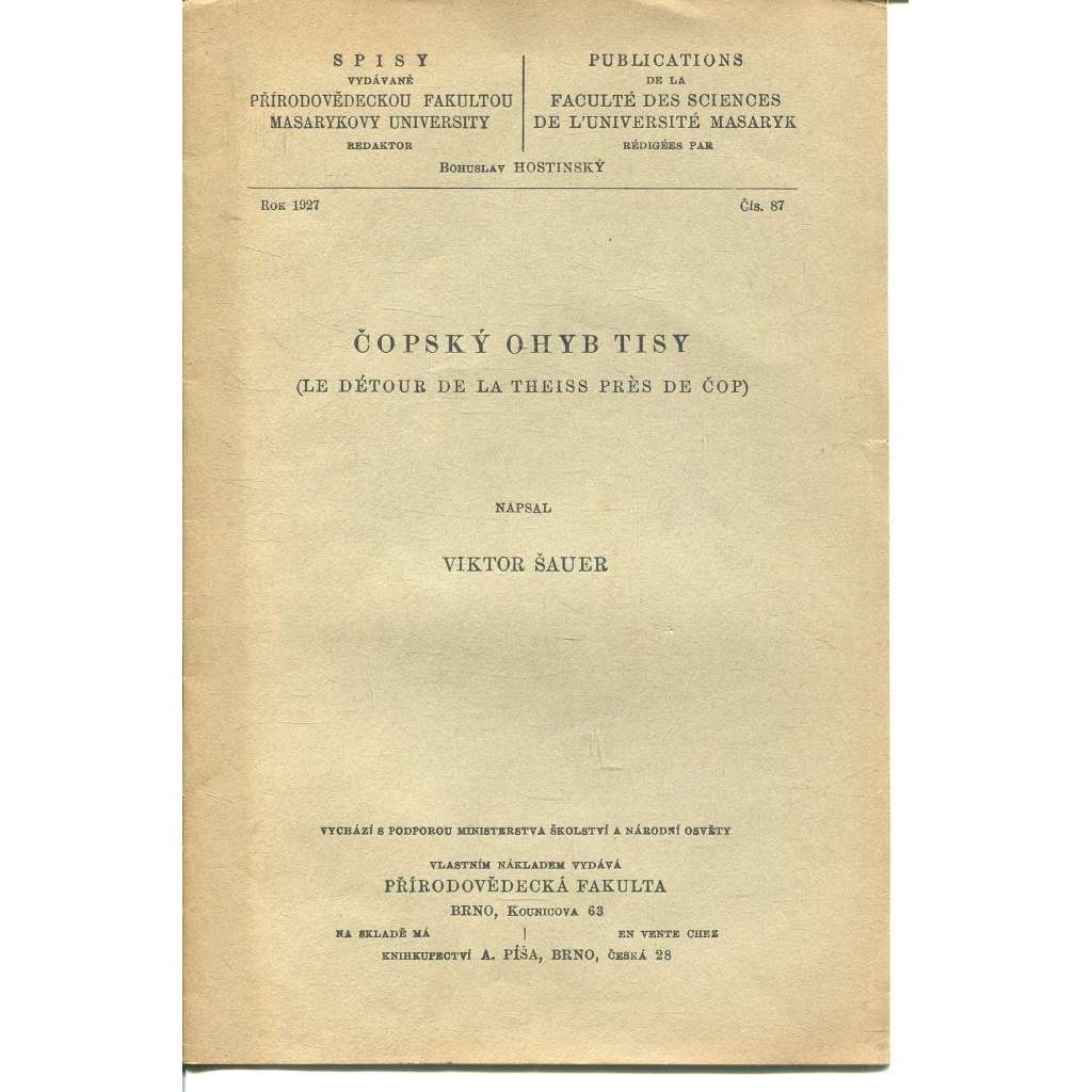 Čopský ohyb Tisy (Zakarpatská Ukrajina) Čopský ohyb Tisy (Zakarpatská Ukrajina)