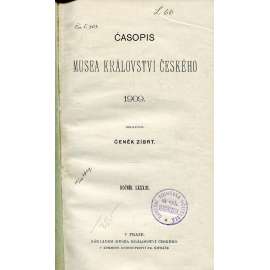 Časopis Musea Království českého 1909