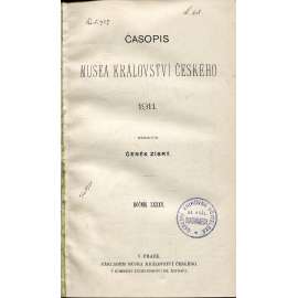 Časopis Musea Království českého 1911