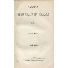 Časopis Musea Království českého 1913