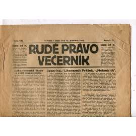 Rudé právo - večerník, ročník IV., číslo 287 (18.12.1923) - staré noviny, 1. republika