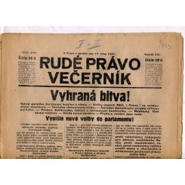 Rudé právo - večerník, ročník VIII., číslo 240 (17.10.1927) - staré noviny, 1. republika