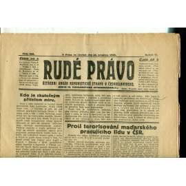 Rudé právo, ročník VI., číslo 300 (24.12.1925) - staré noviny, 1. republika