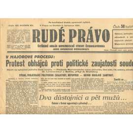 Rudé právo, ročník XII., číslo 127. Ústřední orgán Komunistické strany Československa (2.7.1931) - staré noviny, 1. republika