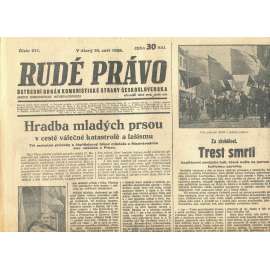 Rudé právo, číslo 211. Ústřední orgán Komunistické strany Československa (10.9.1935) - staré noviny, 1. republika