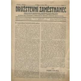 Družstevní zaměstnanec, ročník I. (XXVI.)., číslo 2/1923. Časopis odboru družstevních zaměstnanců (noviny)