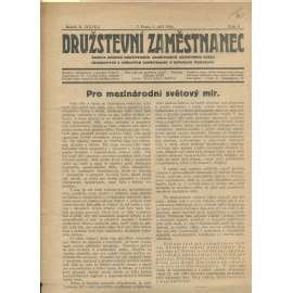 Družstevní zaměstnanec, ročník II. (XXVII.)., číslo 9/1924. Časopis odboru družstevních zaměstnanců (noviny)