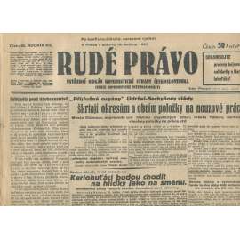 Rudé právo, ročník XII., číslo 90 (16.5.1931). Ústřední orgán Komunistické strany Československa (staré noviny, 1. republika)